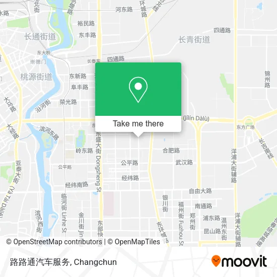 路路通汽车服务 map