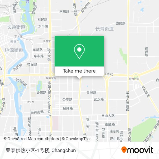 亚泰供热小区-1号楼 map