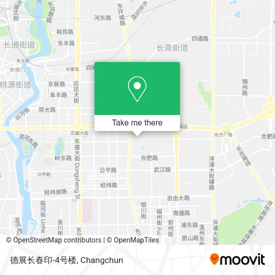 德展长春印-4号楼 map