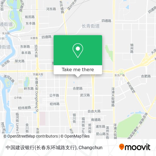中国建设银行(长春东环城路支行) map