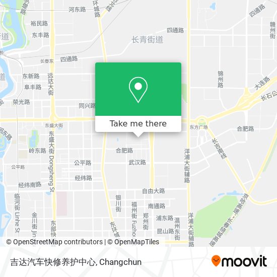 吉达汽车快修养护中心 map