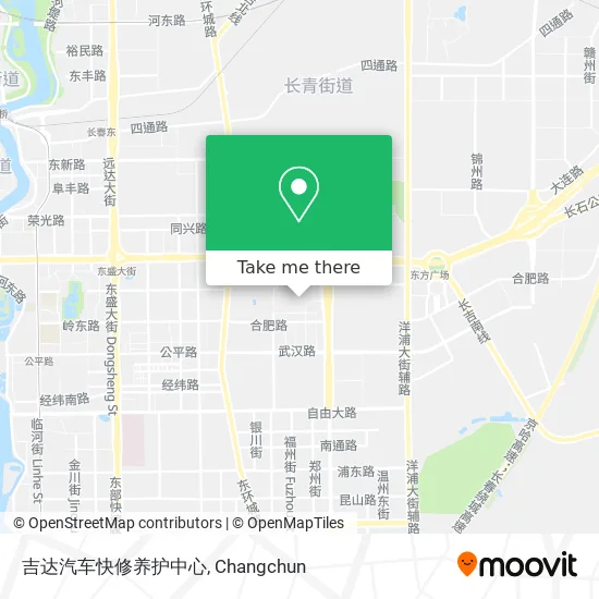 吉达汽车快修养护中心 map