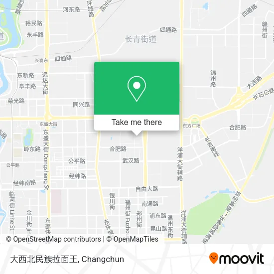 大西北民族拉面王 map