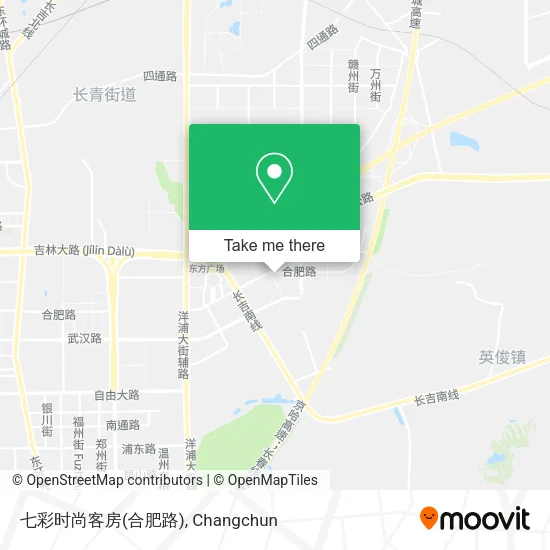 七彩时尚客房(合肥路) map