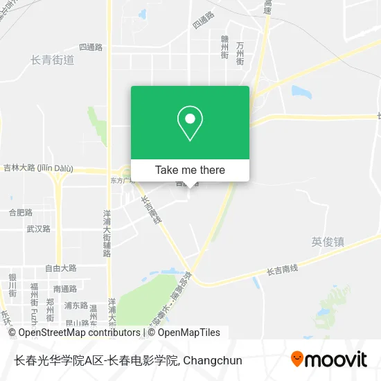 长春光华学院A区-长春电影学院 map