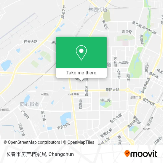 长春市房产档案局 map