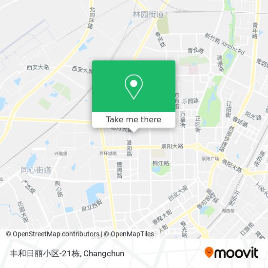 丰和日丽小区-21栋 map