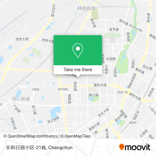丰和日丽小区-21栋 map