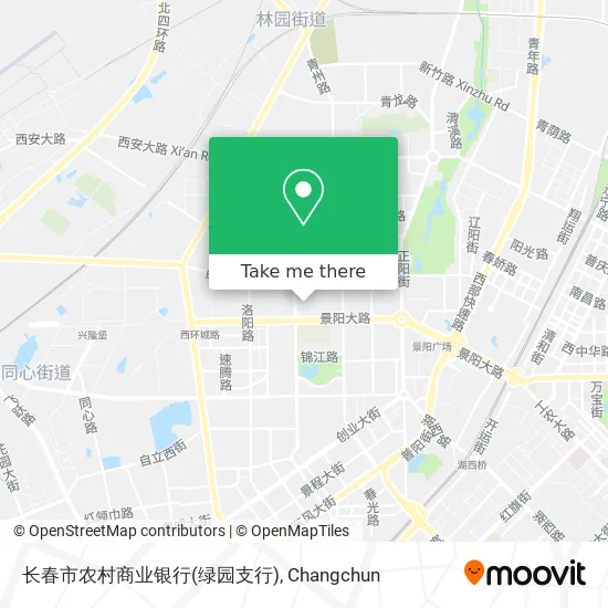 长春市农村商业银行(绿园支行) map