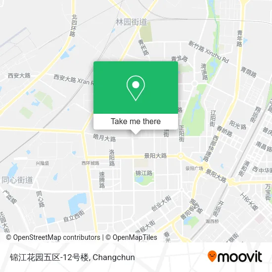锦江花园五区-12号楼 map