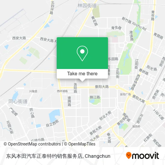 东风本田汽车正泰特约销售服务店 map