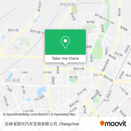 吉林省国兴汽车贸易有限公司 map