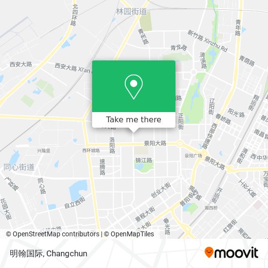 明翰国际 map