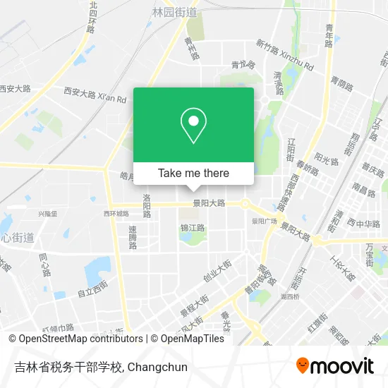 吉林省税务干部学校 map