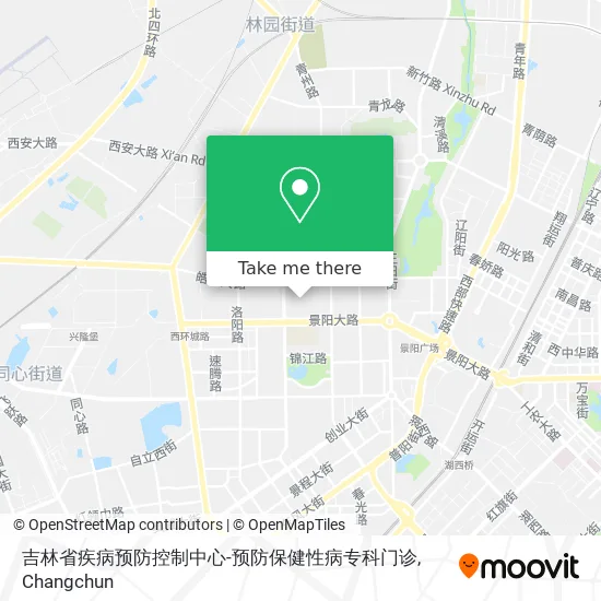 吉林省疾病预防控制中心-预防保健性病专科门诊 map