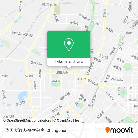 华天大酒店-餐饮包房 map