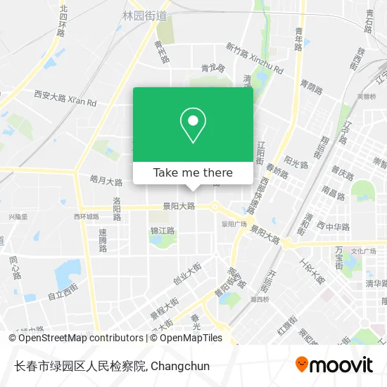 长春市绿园区人民检察院 map