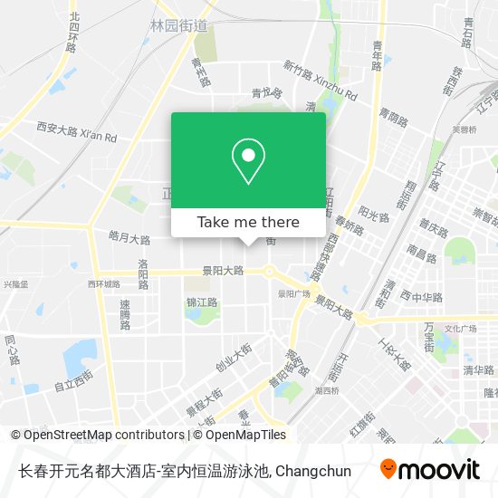 长春开元名都大酒店-室内恒温游泳池 map