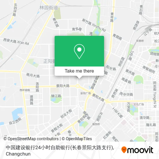 中国建设银行24小时自助银行(长春景阳大路支行) map