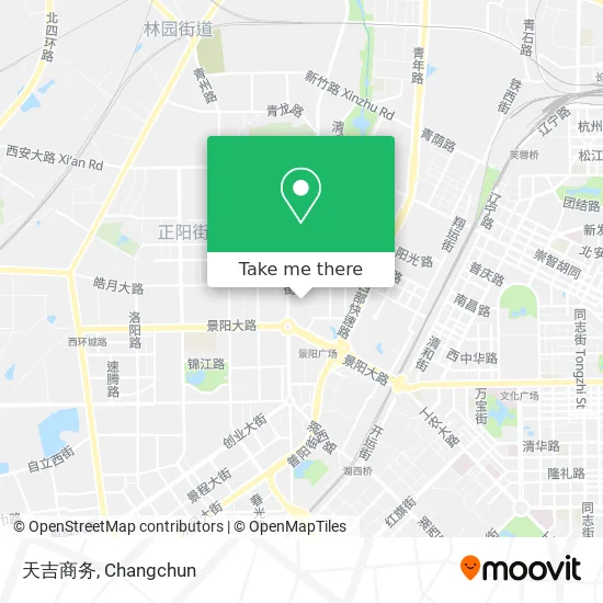 天吉商务 map