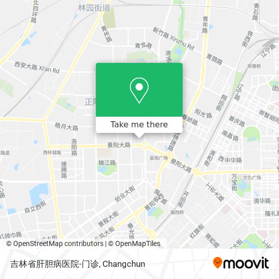 吉林省肝胆病医院-门诊 map