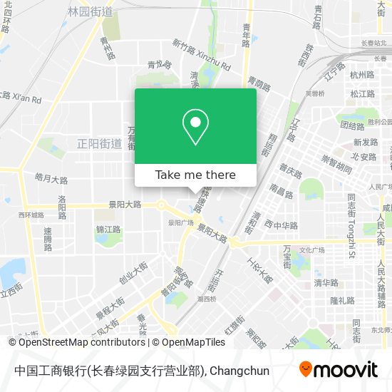 中国工商银行(长春绿园支行营业部) map