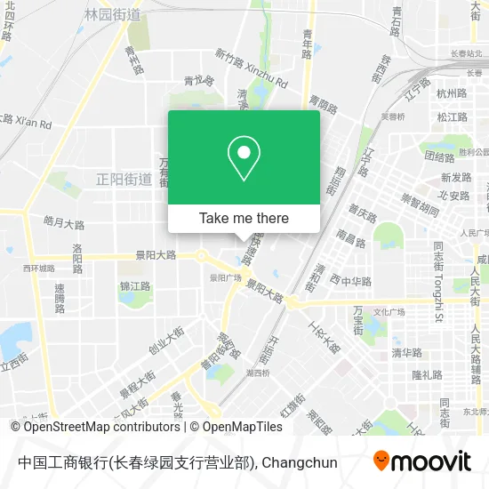 中国工商银行(长春绿园支行营业部) map