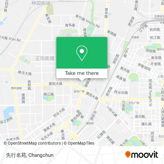 先行名苑 map