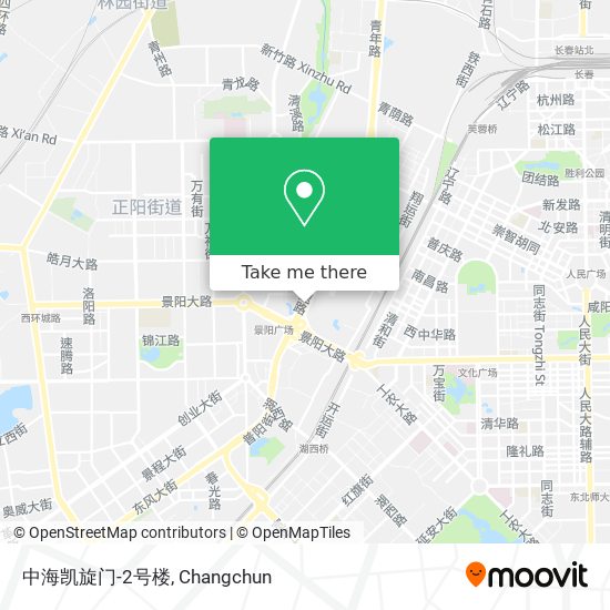 中海凯旋门-2号楼 map