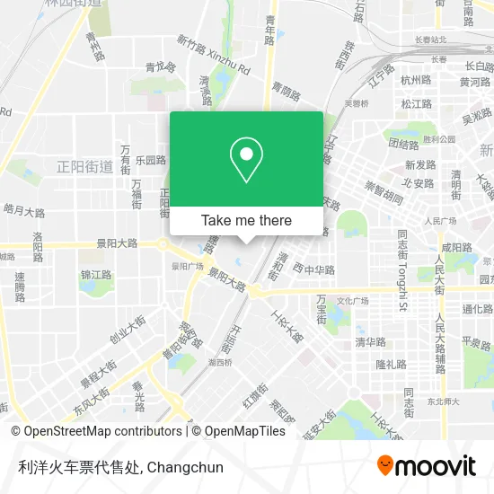 利洋火车票代售处 map