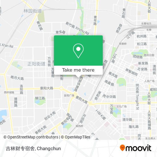 吉林财专宿舍 map
