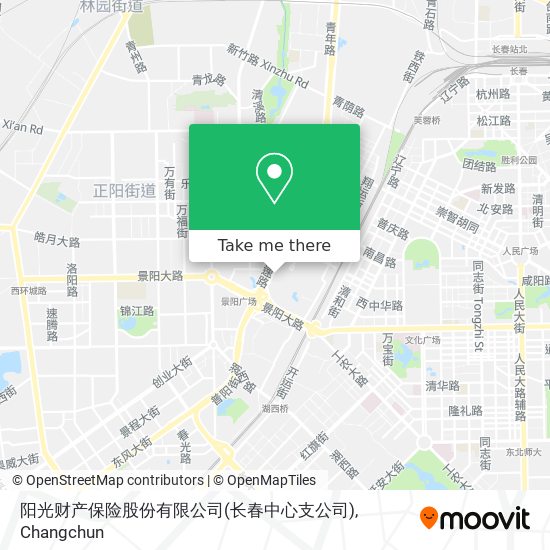 阳光财产保险股份有限公司(长春中心支公司) map