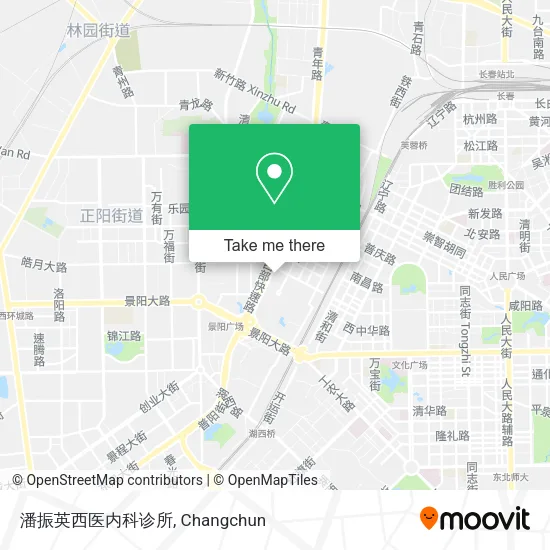 潘振英西医内科诊所 map