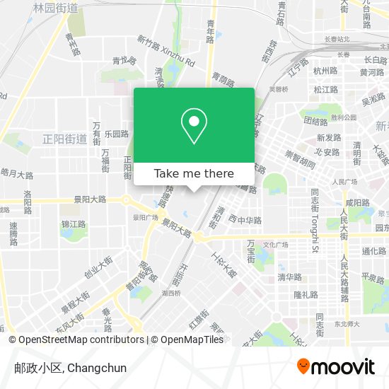 邮政小区 map