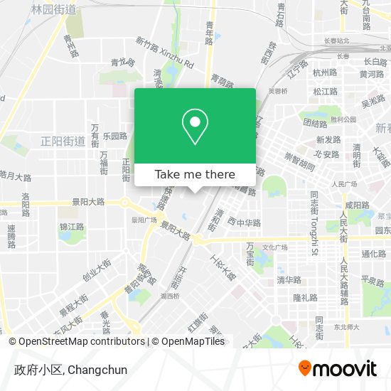 政府小区 map
