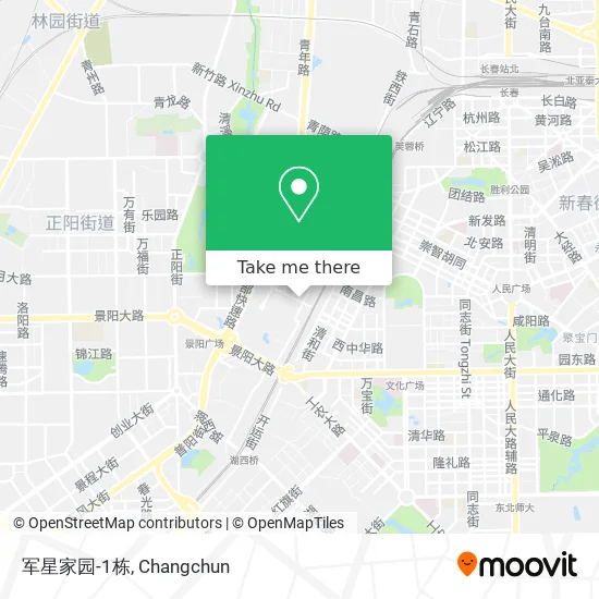 军星家园-1栋 map