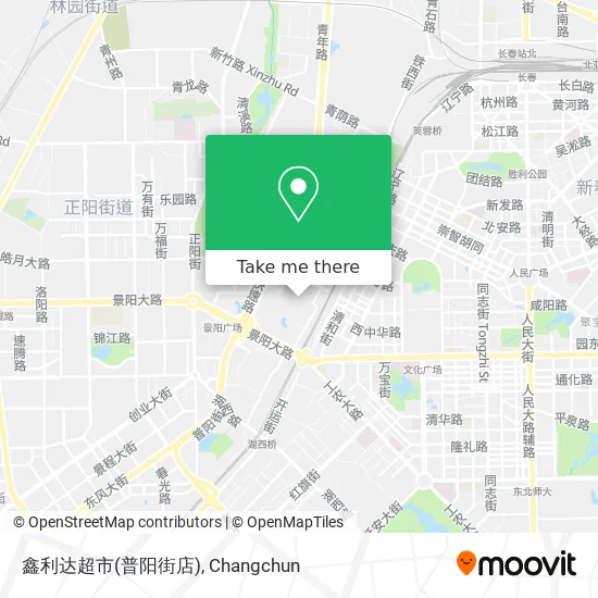 鑫利达超市(普阳街店) map