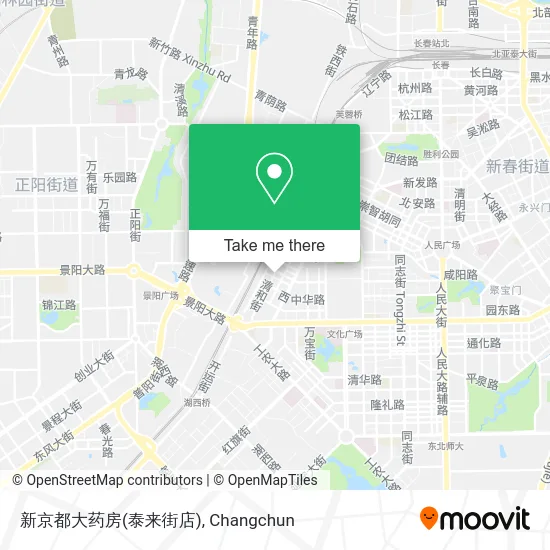 新京都大药房(泰来街店) map