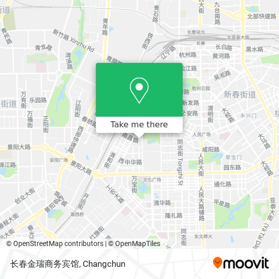长春金瑞商务宾馆 map