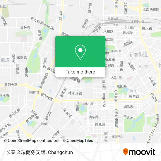 长春金瑞商务宾馆 map