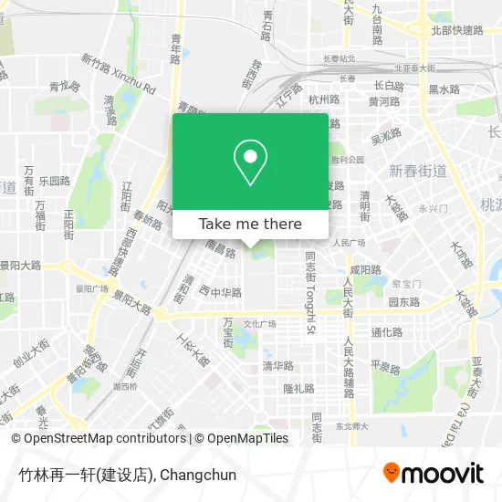 竹林再一轩(建设店) map