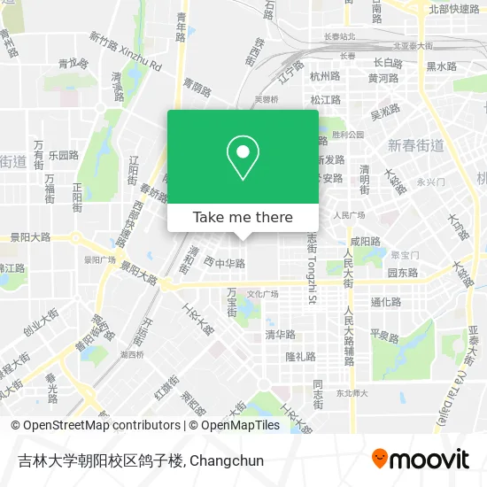 吉林大学朝阳校区鸽子楼 map
