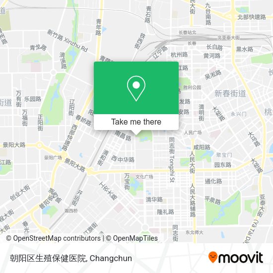 朝阳区生殖保健医院 map