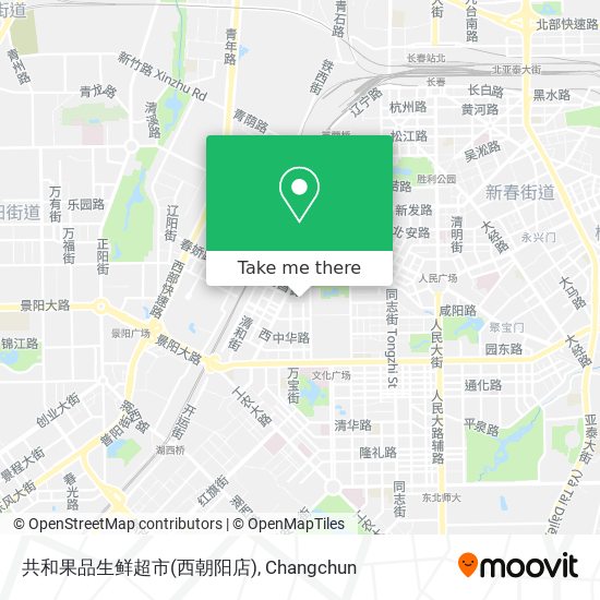 共和果品生鲜超市(西朝阳店) map