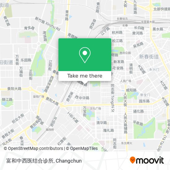 富和中西医结合诊所 map