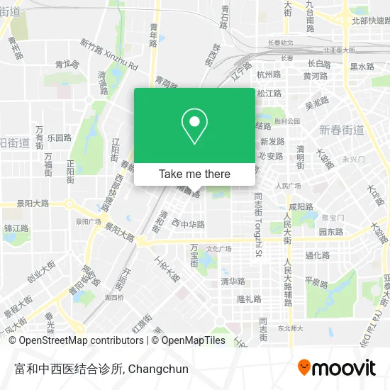 富和中西医结合诊所 map