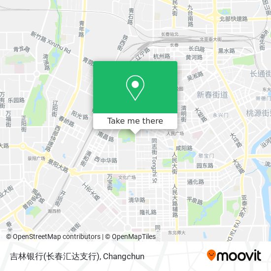 吉林银行(长春汇达支行) map