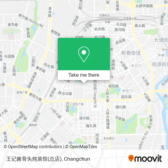 王记酱骨头炖菜馆(总店) map