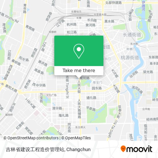 吉林省建设工程造价管理站 map