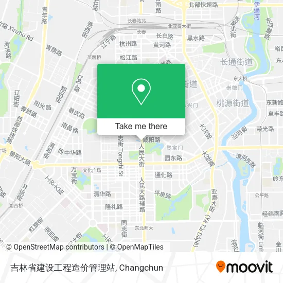 吉林省建设工程造价管理站 map
